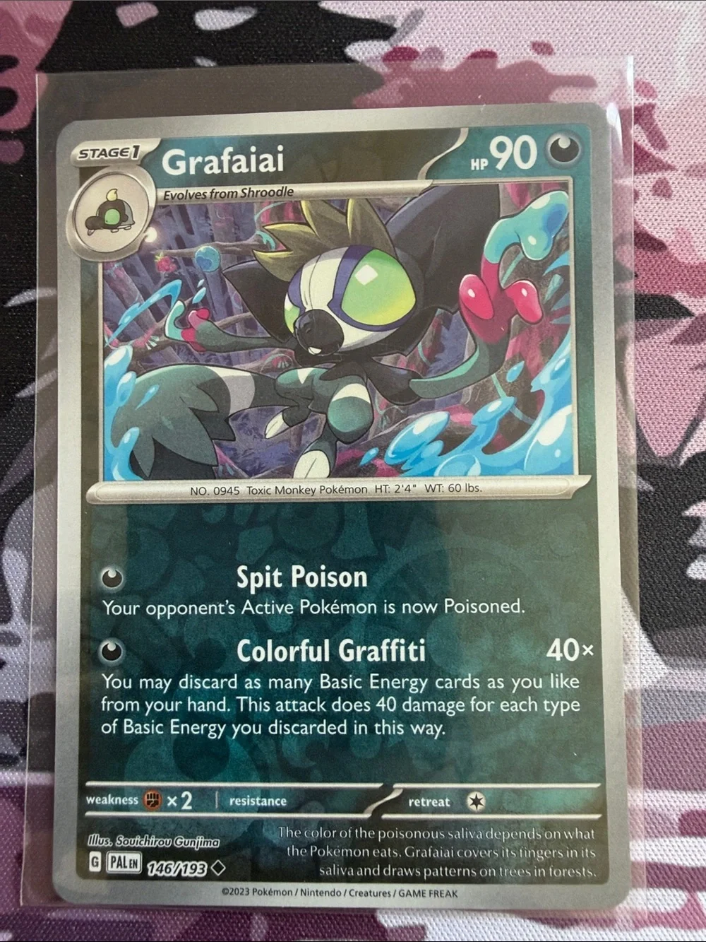 Shroodle & Grafaiai Reverse Holo Pokémon Card Lot | 3 Card Evolution Lot ✨5/$25✨